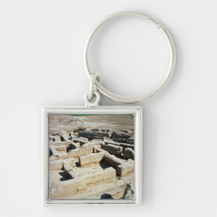 Remains of houses keychain