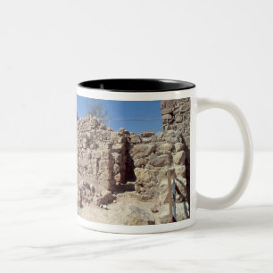 Remains of the fortress palace Two-Tone coffee mug