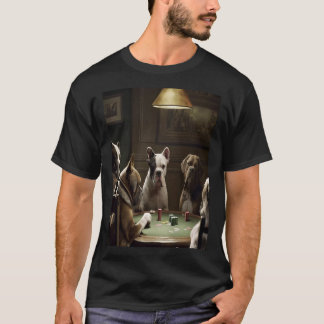 Remake of the classic Dogs Playing Poker T-Shirt