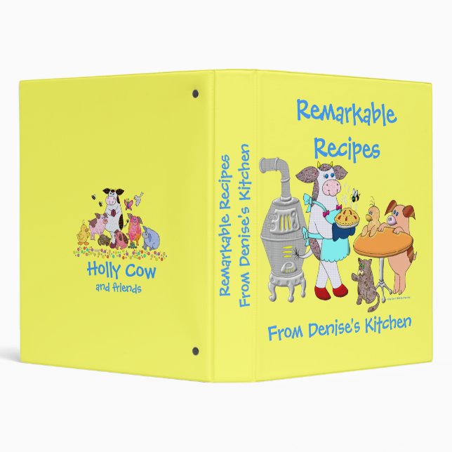 Remarkable Recipes Binder (Background)