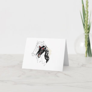 Remarque Cheval de carte dans
