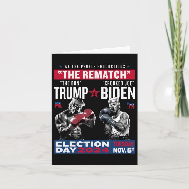 Rematch The Don And Crooked Joe  Card (Front)