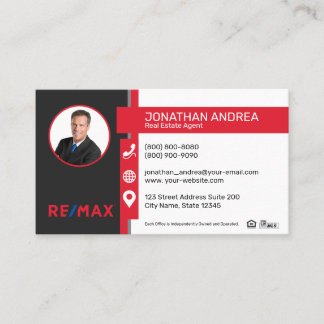 Remax Carte de visite immobilier