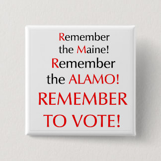 REMBER TO VOTE! Button