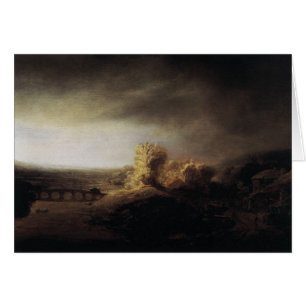 Rembrandt Art Painting Landscape