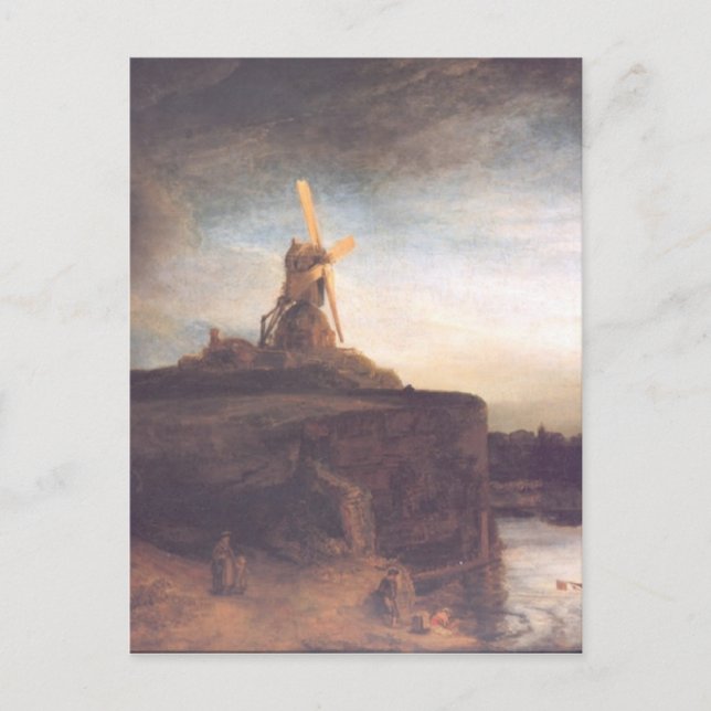 Rembrandt Art Painting Postcard (Front)