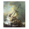 Rembrandt - Christ in a storm on the sea of Galile