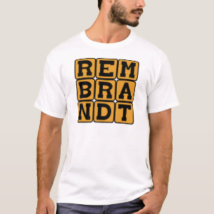 Rembrandt, Dutch Painter T-Shirt