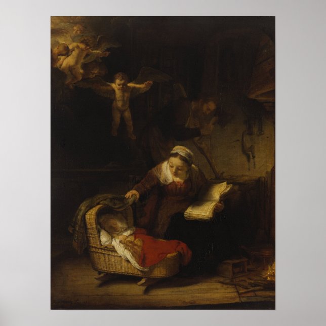 Rembrandt - Holy Family Poster (Front)
