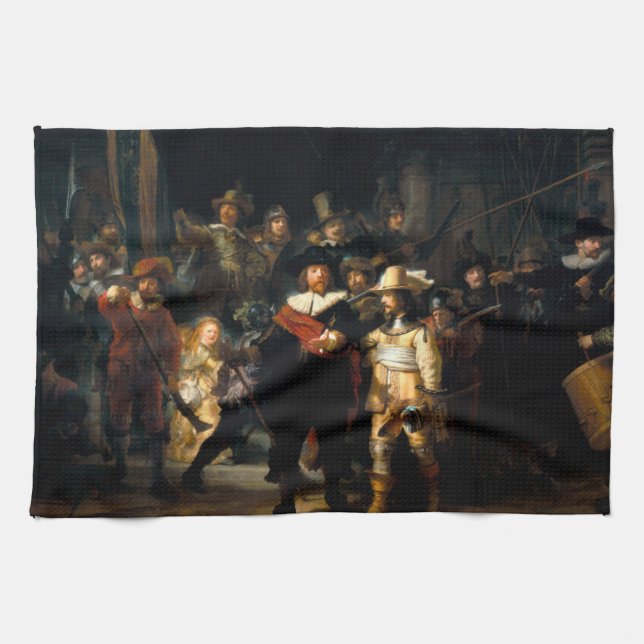 Rembrandt la serviette de cuisine de montre de (Horizontal)