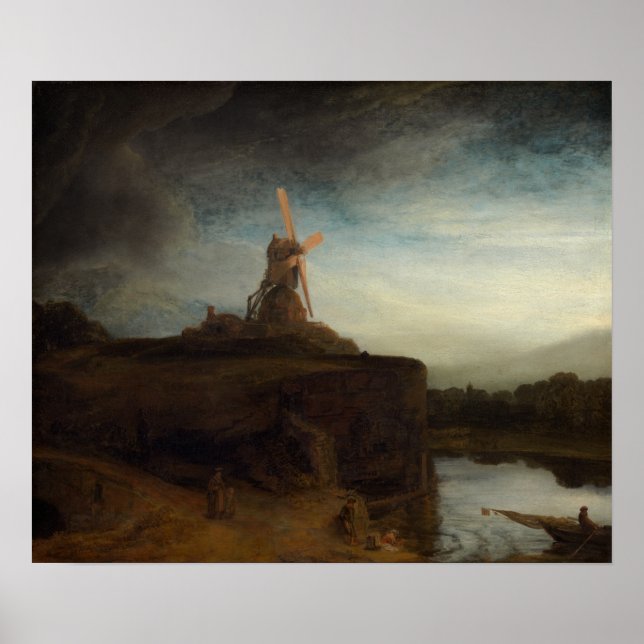 Rembrandt - Mill Poster (Front)
