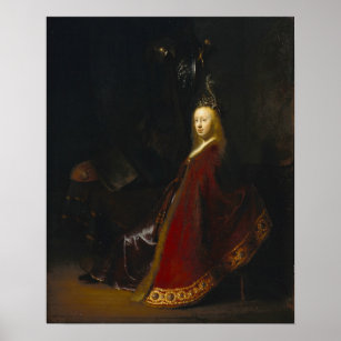 Rembrandt - Minerva Poster