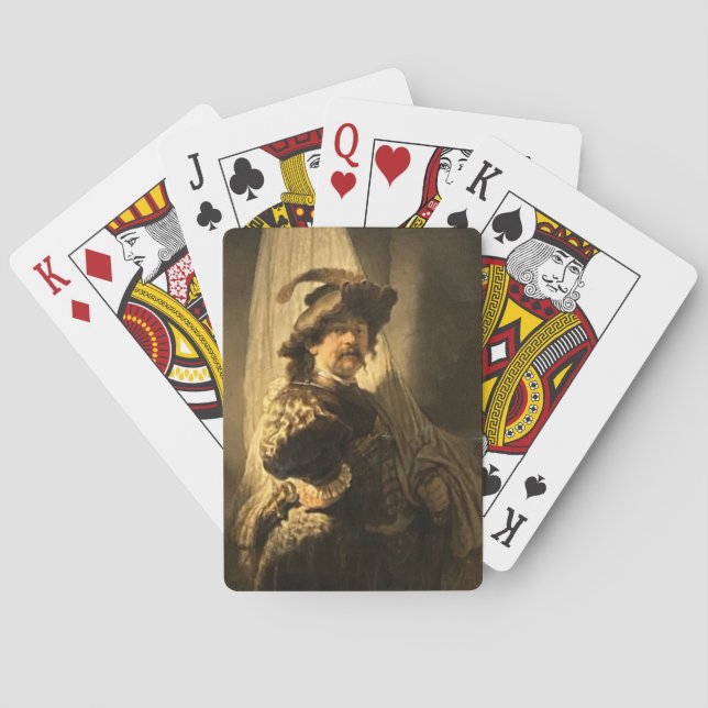 Rembrandt’s Standard Bearer  Playing Cards  (Back)