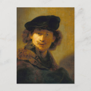 Rembrandt Self Portrait 2 Postcard