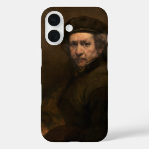 Rembrandt Self Portrait: Dutch Golden Age Painter iPhone 16 Case