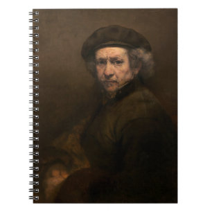 Rembrandt Self Portrait: Dutch Golden Age Painter Notebook