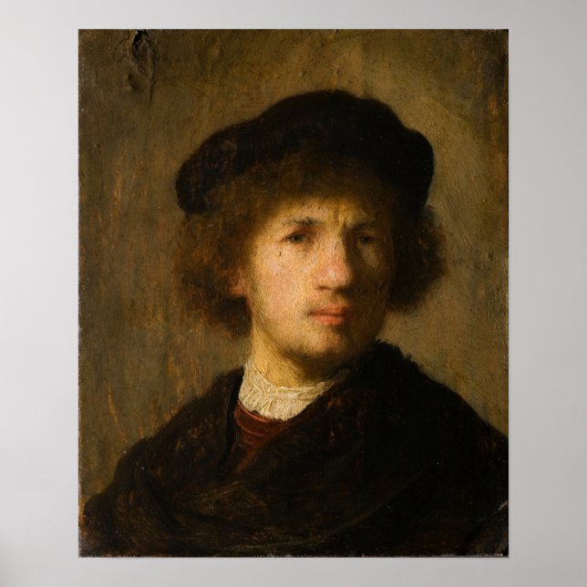 Rembrandt - Self-Portrait Poster (Front)