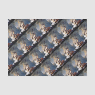 Rembrandt Storm on Lake of Galilee Tissue Paper