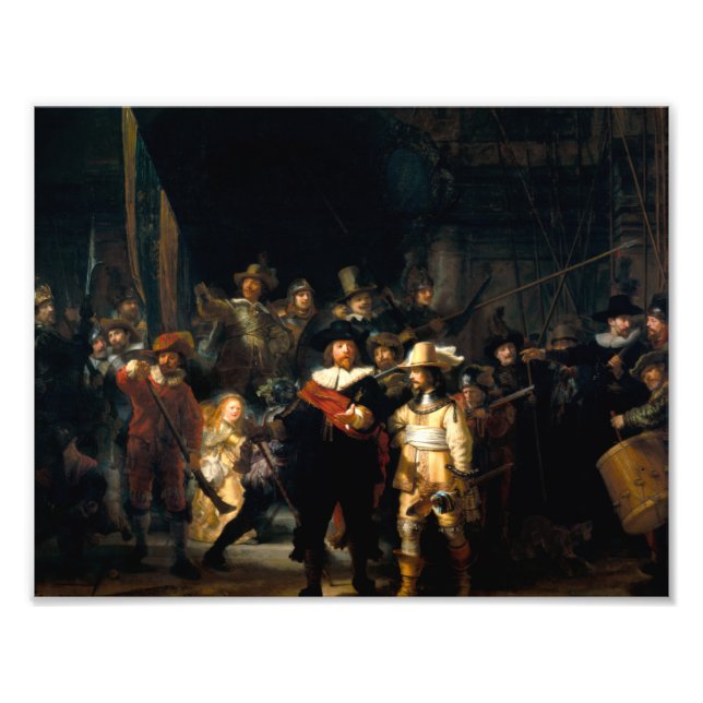 Rembrandt The Night Watch Print (Front)
