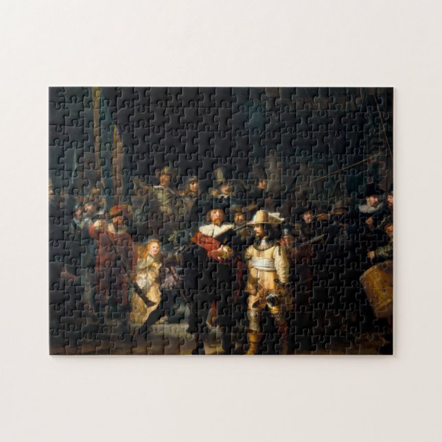 Rembrandt The Night Watch Puzzle (Horizontal)