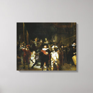 Rembrandt The Nightwatch Canvas Print