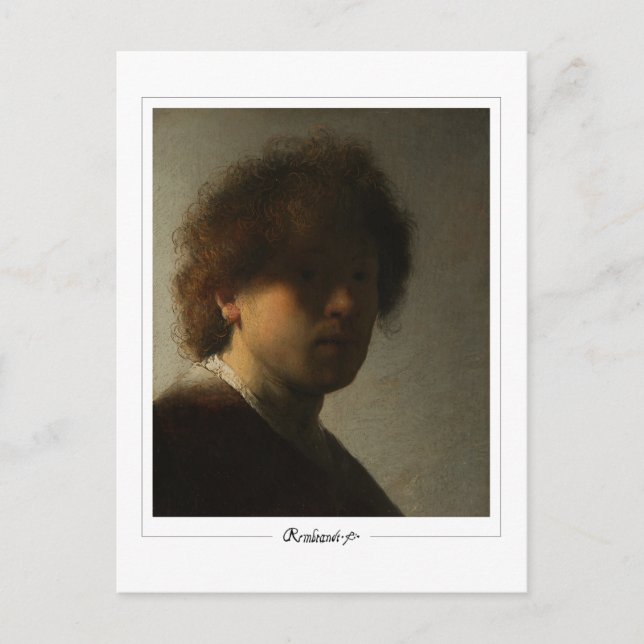 Rembrandt van Rijn #18 - Fine Art Postcard (Front)