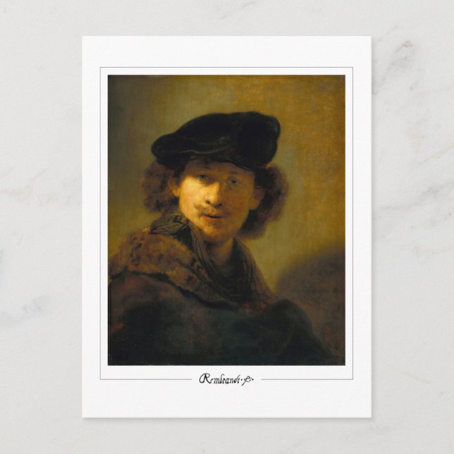 Rembrandt van Rijn #24 - Fine Art Postcard (Front)