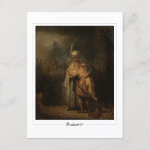 Rembrandt van Rijn #324 - Fine Art Postcard