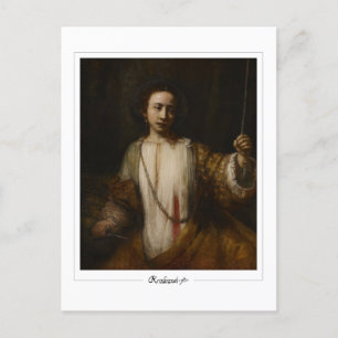 Rembrandt van Rijn #563 - Fine Art Postcard