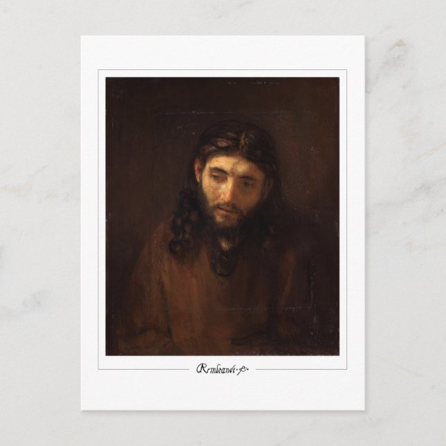 Rembrandt van Rijn #573 - Fine Art Postcard (Front)