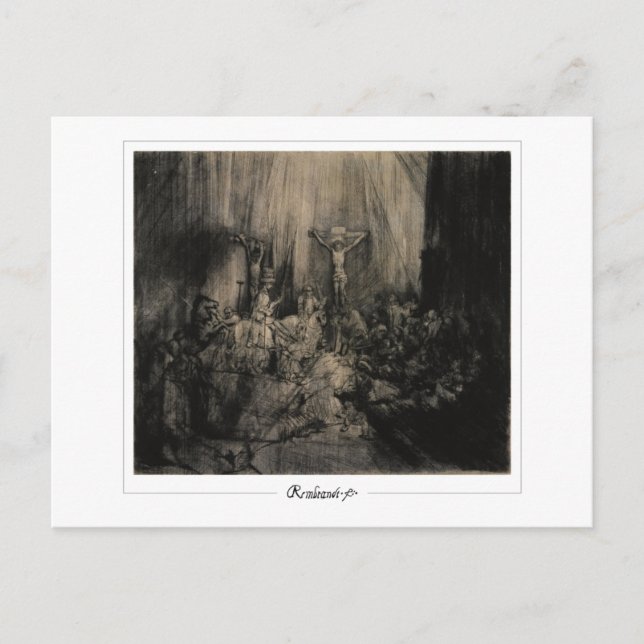 Rembrandt van Rijn #608 - Fine Art Postcard (Front)