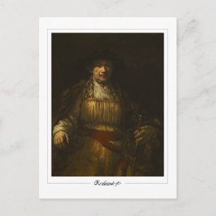 Rembrandt van Rijn #71 - Fine Art Postcard