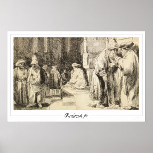 Rembrandt van Rijn Zedign Art Poster #117