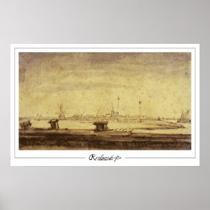 Rembrandt van Rijn Zedign Art Poster #173