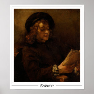 Rembrandt van Rijn Zedign Art Poster #2