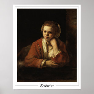Rembrandt van Rijn Zedign Art Poster #29
