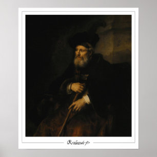Rembrandt van Rijn Zedign Art Poster #348