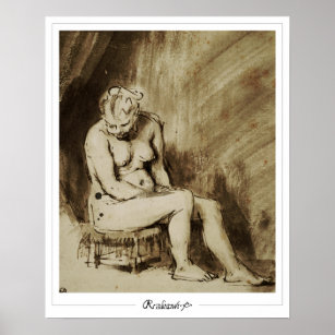 Rembrandt van Rijn Zedign Art Poster #443