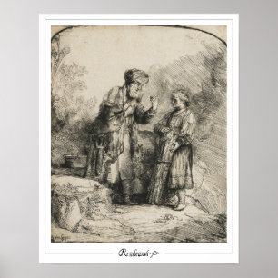 Rembrandt van Rijn Zedign Art Poster #556