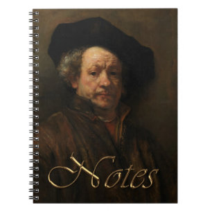 Rembrandt van Rijn's Self Portrait Fine Art Notebook