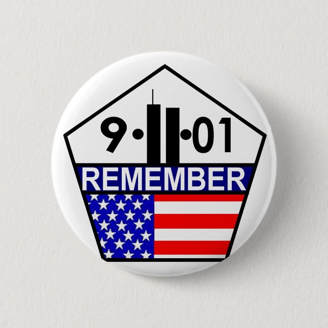 REMEMBER 2 INCH ROUND BUTTON (Front)