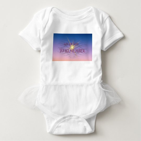 Remember Baby Bodysuit