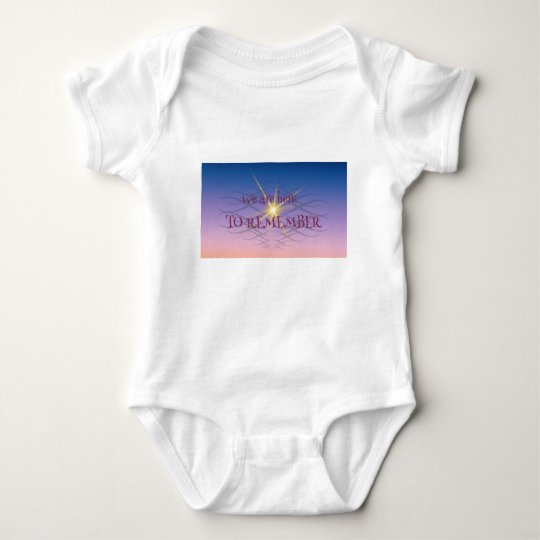 Remember Baby Bodysuit