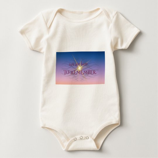 Remember Baby Bodysuit