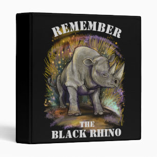 Remember Black Rhino Binder