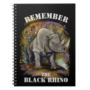 Remember Black Rhino Notebook