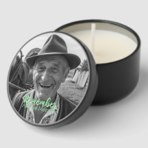 Remember Candle  Mini Candle Favors