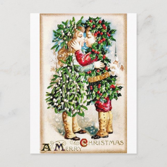 Remember Christmas Holiday Postcard (Front)