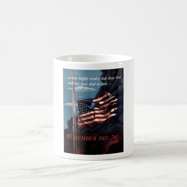 Remember December 7th Coffee Mug (Center)
