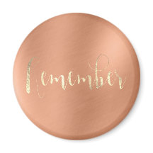 Remember Event Weekly Planner Champaign   Copper